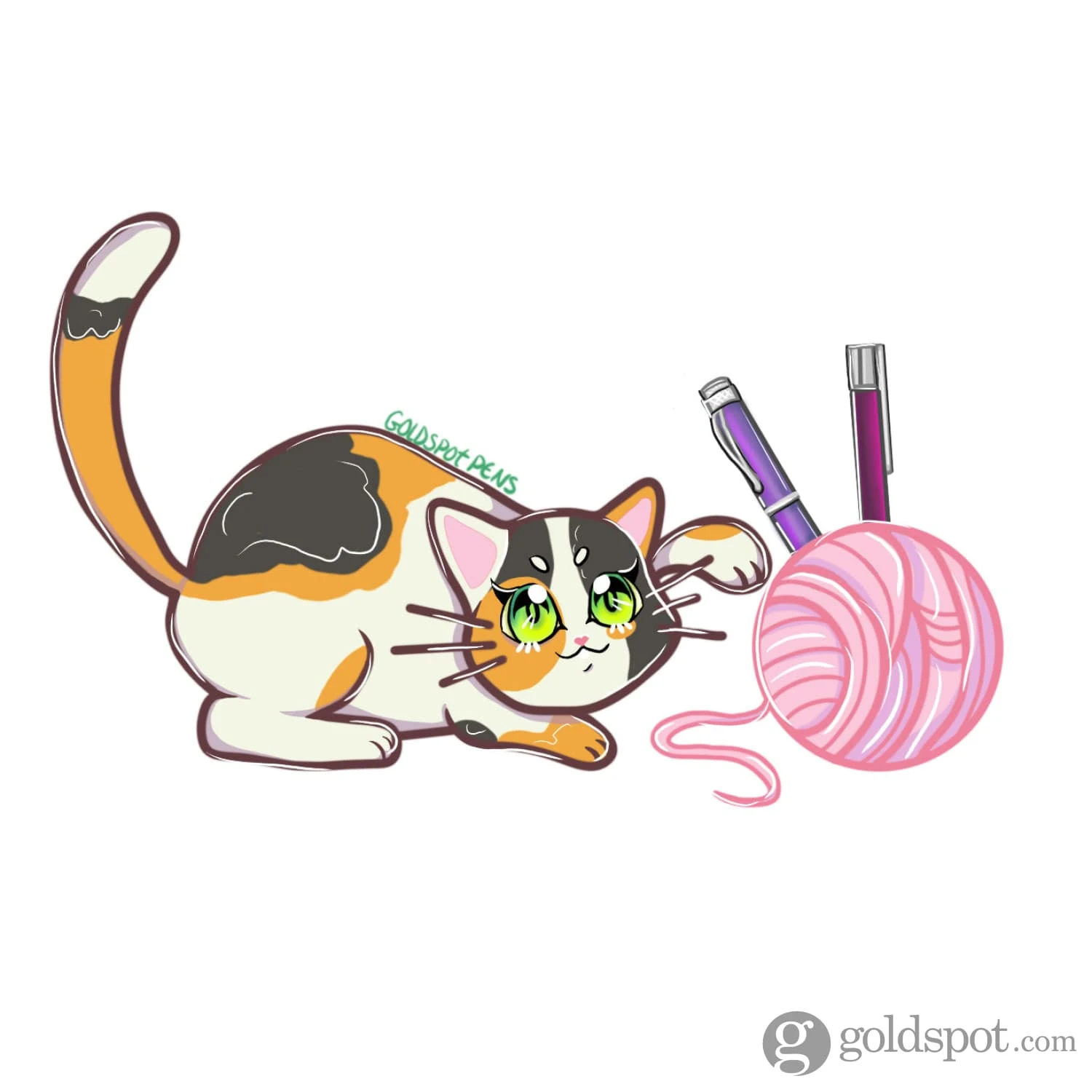 Purrfect Pen Sticker 2 Purrfect Pen Sticker - Image 2