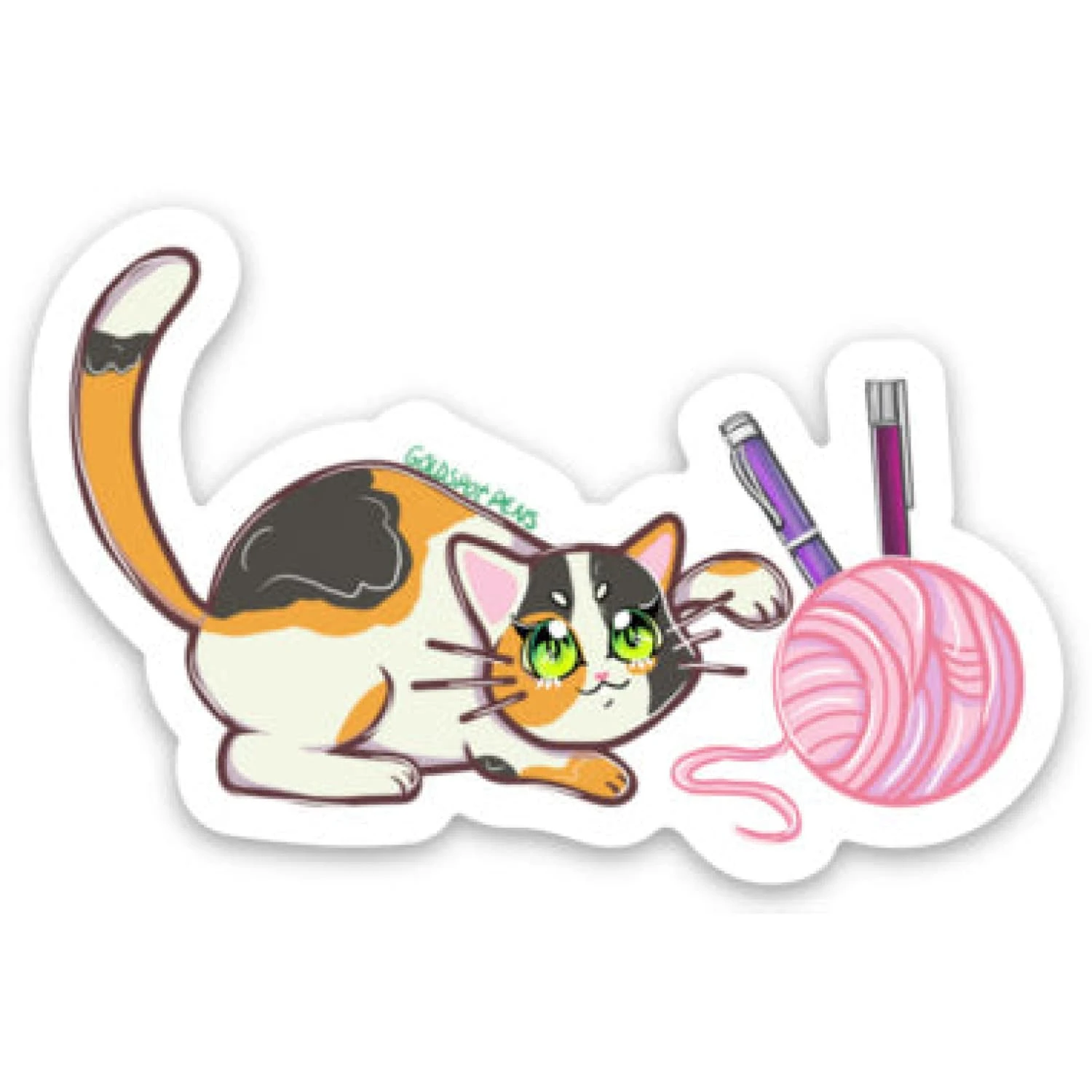 Purrfect Pen Sticker 1 Purrfect Pen Sticker