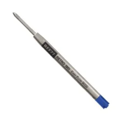 Retro 51 Easy-Flow 9000 Ballpoint Pen Refill In Blue - Pack Of 3