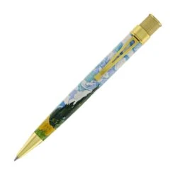 Retro 51 Tornado Metropolitan Rollerball In Van Gogh Wheatfields With Cypresses