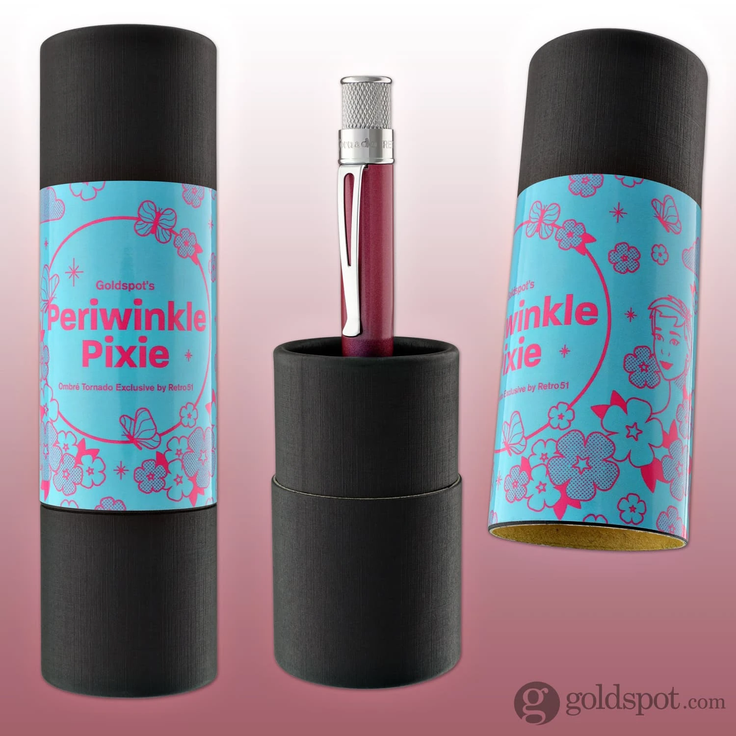 Retro 51 Tornado Rollerball - Ombre Periwinkle Pixie 6 Retro 51 Tornado Rollerball - Ombre Periwinkle Pixie - Image 6