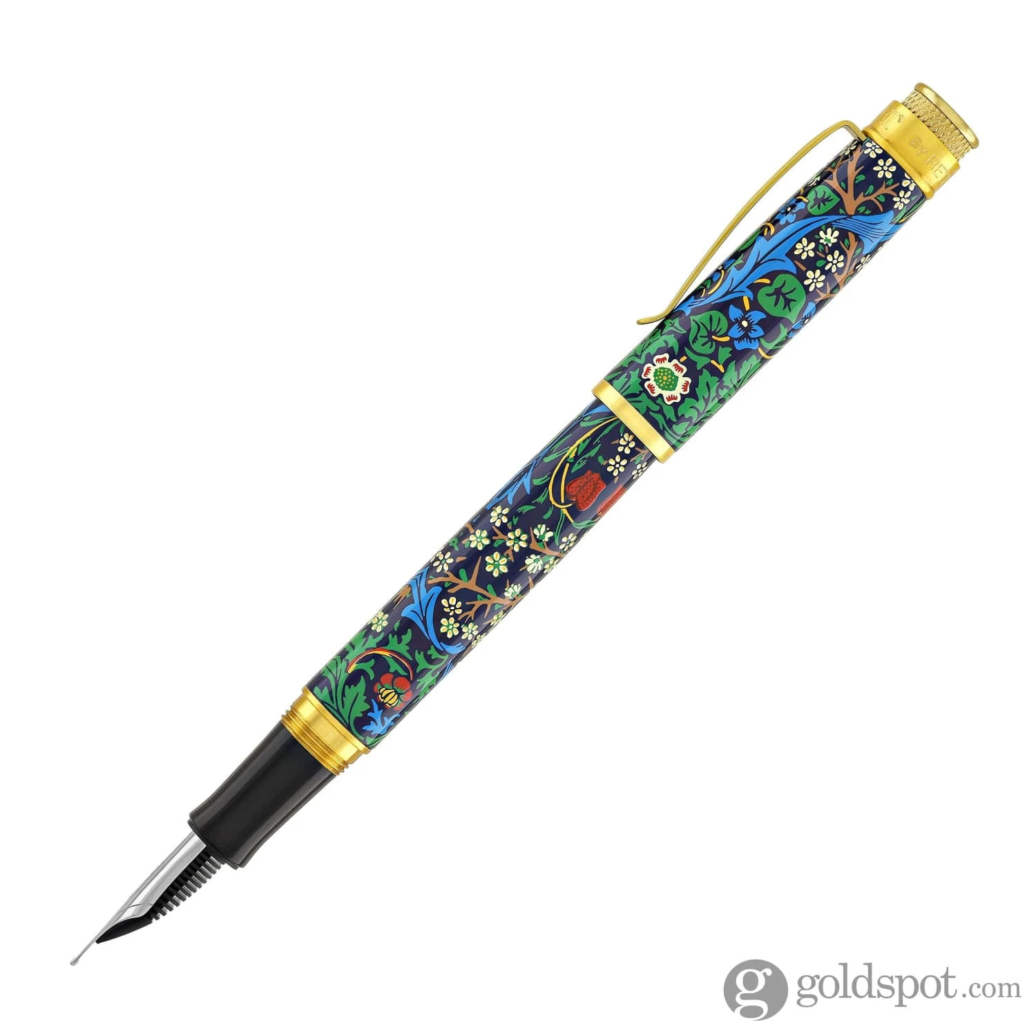 Retro 51 Tornado Vintage Metropolitan Fountain Pen In William Morris Blackthorn 3 Retro 51 Tornado Vintage Metropolitan Fountain Pen In William Morris Blackthorn - Image 3