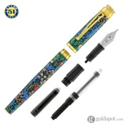Retro 51 Tornado Vintage Metropolitan Fountain Pen In William Morris Blackthorn 17 Retro 51 Tornado Vintage Metropolitan Fountain Pen In William Morris Blackthorn -Stationery Hub Cheap Store retro 51 tornado vintage metropolitan fountain pen in william morris blackthorn 382