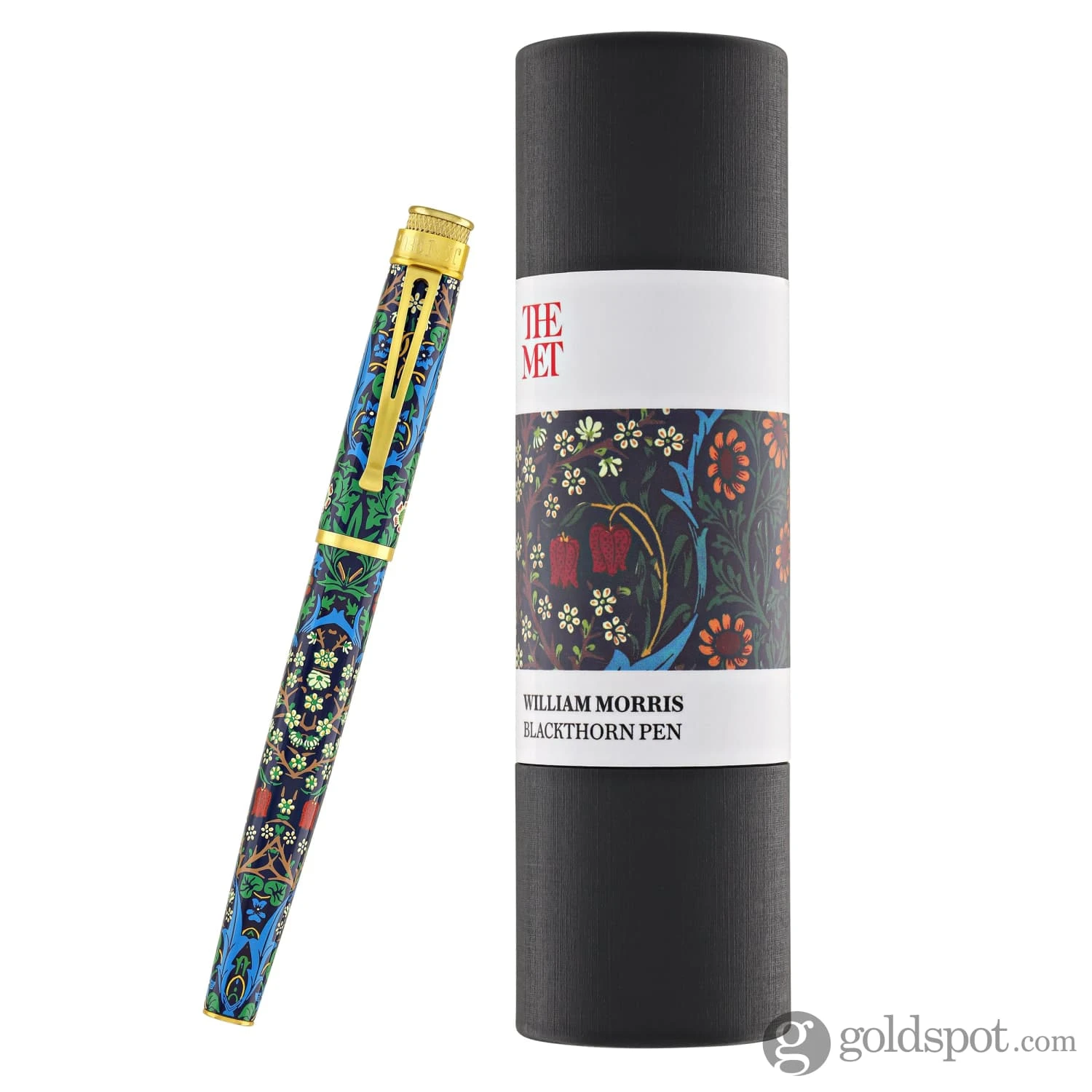 Retro 51 Tornado Vintage Metropolitan Fountain Pen In William Morris Blackthorn 7 Retro 51 Tornado Vintage Metropolitan Fountain Pen In William Morris Blackthorn - Image 7