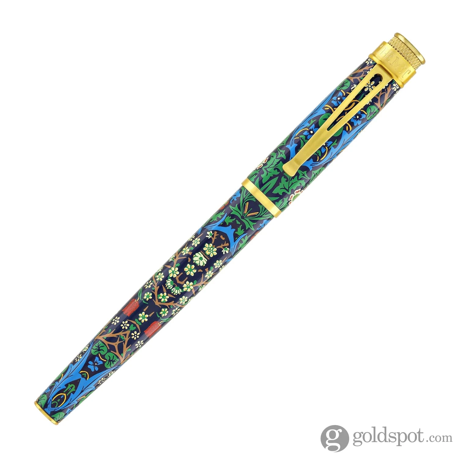 Retro 51 Tornado Vintage Metropolitan Fountain Pen In William Morris Blackthorn 4 Retro 51 Tornado Vintage Metropolitan Fountain Pen In William Morris Blackthorn - Image 4