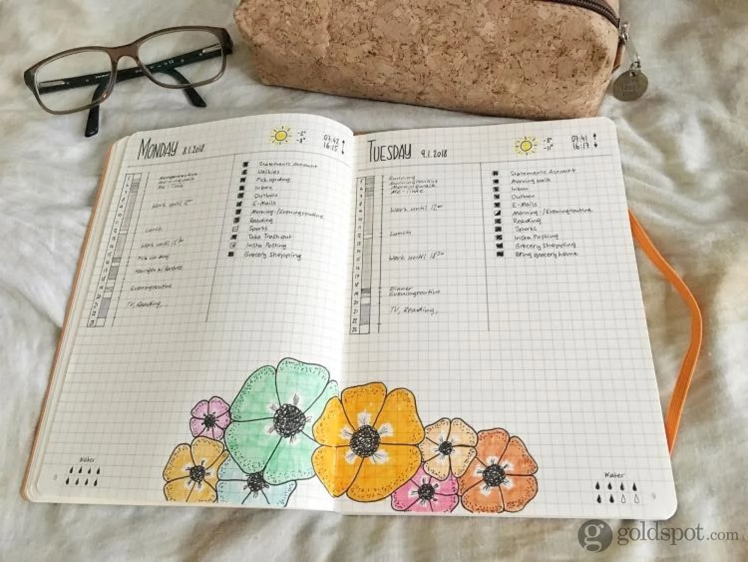 Rhodia Goalbook A5 Dot Grid Notebook In Black - 5.75 X 8.25 8 Rhodia Goalbook A5 Dot Grid Notebook In Black - 5.75 X 8.25 - Image 8