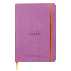 Rhodia Goalbook A5 Dot Grid Notebook In Lilac - 5.75 X 8.25