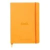 Rhodia Goalbook A5 Dot Grid Notebook In Orange - 5.75 X 8.25