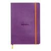 Rhodia Goalbook A5 Dot Grid Notebook In Purple - 5.75 X 8.25