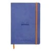 Rhodia Goalbook A5 Dot Grid Notebook In Sapphire Blue - 5.75 X 8.25