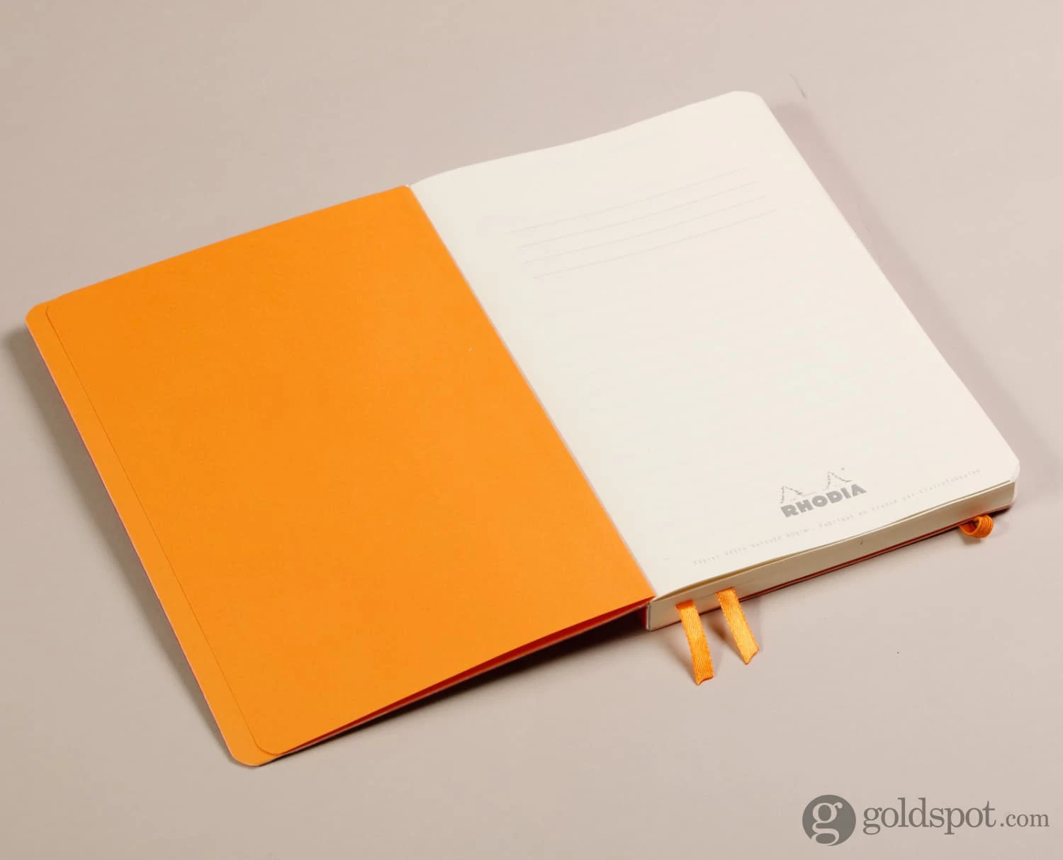 Rhodia Goalbook A5 Dot Grid Notebook In Tangerine - 5.75 X 8.25 3 Rhodia Goalbook A5 Dot Grid Notebook In Tangerine - 5.75 X 8.25 - Image 3