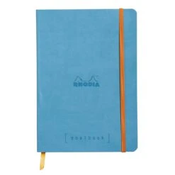 Rhodia Goalbook A5 Dot Grid Notebook In Turquoise - 5.75 X 8.25