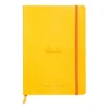 Rhodia Goalbook A5 Dot Grid Notebook In Yellow - 5.75 X 8.25