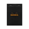 Rhodia No. 13 Staplebound 4 X 6 Graph Paper Notepad In Black