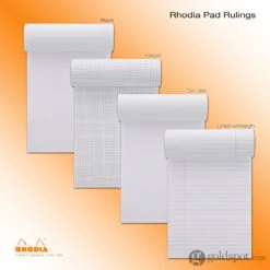 Rhodia No. 13 Staplebound 4 X 6 Graph Paper Notepad In Black 8 Rhodia No. 13 Staplebound 4 X 6 Graph Paper Notepad In Black -Stationery Hub Cheap Store rhodia no 13 staplebound 4 x 6 graph paper notepad in black 566