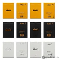 Rhodia No. 13 Staplebound 4 X 6 Notepad In Ice -Stationery Hub Cheap Store rhodia no 13 staplebound 4 x 6 notepad in ice 186