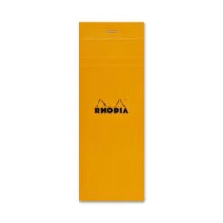 Rhodia No. 8 Staplebound 3 X 8.25 Notepad In Orange