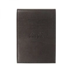 Rhodia Pad Holder In Black With Graph Pad With Pen Loop - 3.75 X 5.25