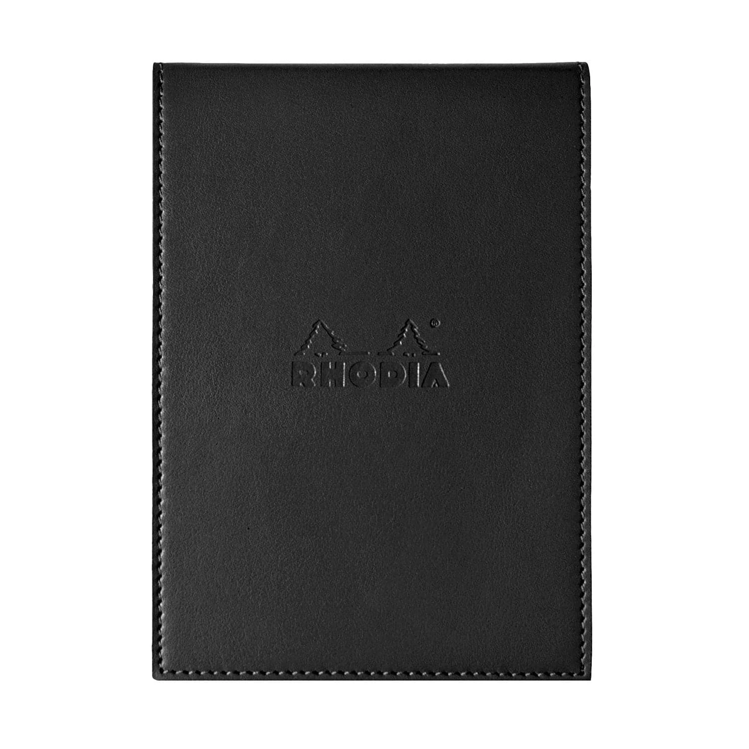 Rhodia Pad Holder In Black With Graph Pad With Pen Loop - 4.5 X 6.25 1 Rhodia Pad Holder In Black With Graph Pad With Pen Loop - 4.5 X 6.25