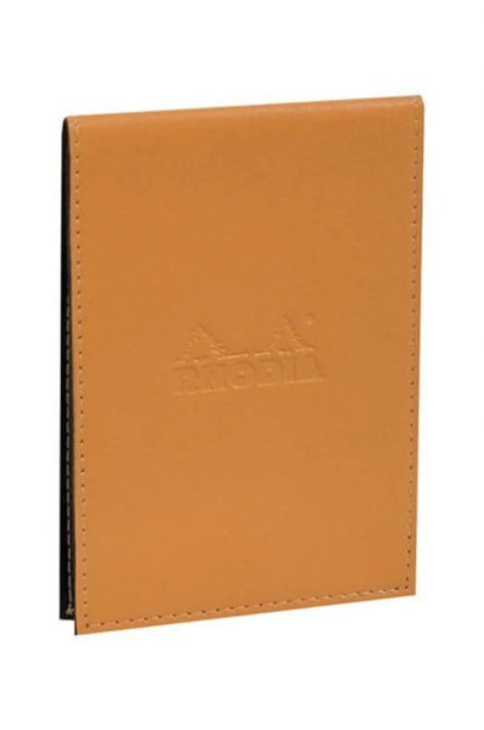 Rhodia Pad Holder In Orange With Graph Pad With Pen Loop - 3.75 X 5.25 1 Rhodia Pad Holder In Orange With Graph Pad With Pen Loop - 3.75 X 5.25