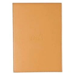 Rhodia Pad Holder In Orange With Graph Pad With Pen Loop - 6 X 8.75
