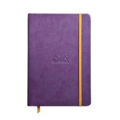 Rhodia Rhodiarama A5 Webbies Notebook In Purple - 5.5 X 8.25