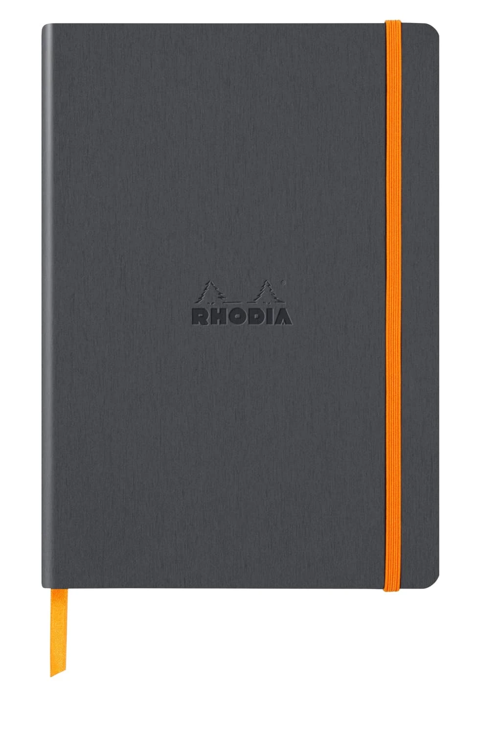 Rhodia Rhodiarama Dotted Webnotebook In Titane - 5.5 In X 8.25 1 Rhodia Rhodiarama Dotted Webnotebook In Titane - 5.5 In X 8.25