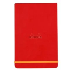 Rhodia Rhodiarama Webnotepad In Poppy - 5.5 In X 8.25 In