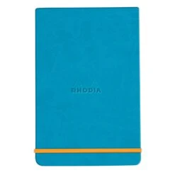 Rhodia Rhodiarama Webnotepad In Turquoise - 3.5 In X 5.5 In