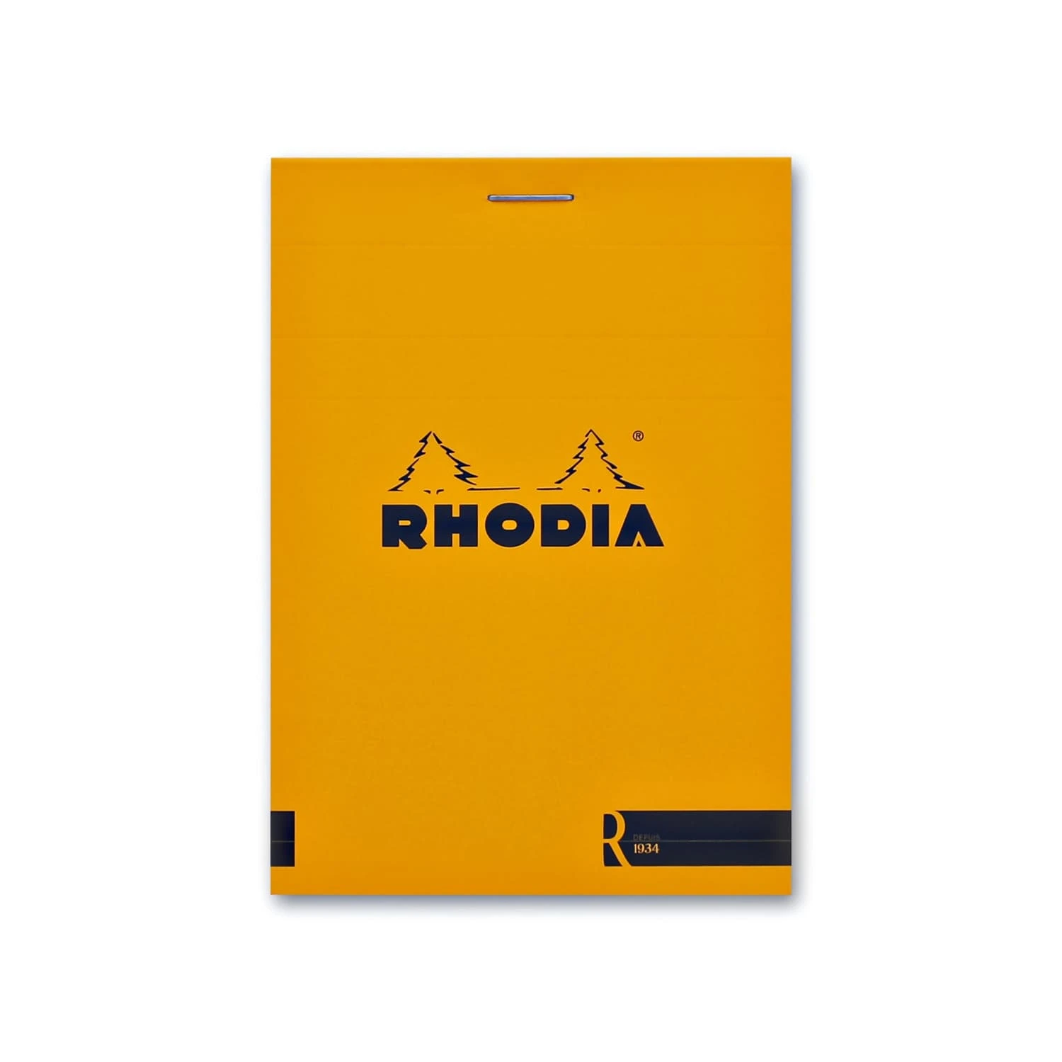 Rhodia Staplebound Blank Paper R Premium Notepad In Orange - 3.375 X 4.75 1 Rhodia Staplebound Blank Paper R Premium Notepad In Orange - 3.375 X 4.75