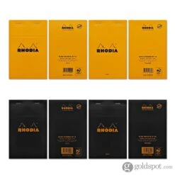 Rhodia Staplebound Graph Paper Notepad In Black - 5.75 X 5.75 -Stationery Hub Cheap Store rhodia staplebound graph paper notepad in black 5 75 x 948