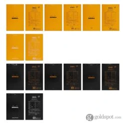 Rhodia Staplebound Lined Paper Pad In Orange - 8.25 X 12.5 -Stationery Hub Cheap Store rhodia staplebound lined paper pad in orange 8 25 x 12 5 522