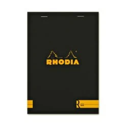 Rhodia Staplebound R Premium Notepad In Black - 6 X 8.25