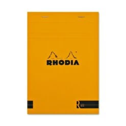 Rhodia Staplebound R Premium Notepad In Orange - 6 X 8.25