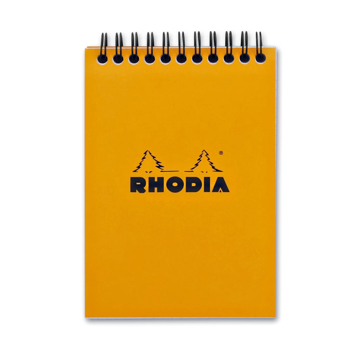 Rhodia Wirebound Graph Paper Notepad In Orange - 4 X 6 1 Rhodia Wirebound Graph Paper Notepad In Orange - 4 X 6