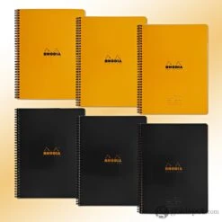 Rhodia Wirebound Lined Paper Notepad In Orange - 6 X 8.25 -Stationery Hub Cheap Store rhodia wirebound lined paper notepad in orange 6 x 8 25 227
