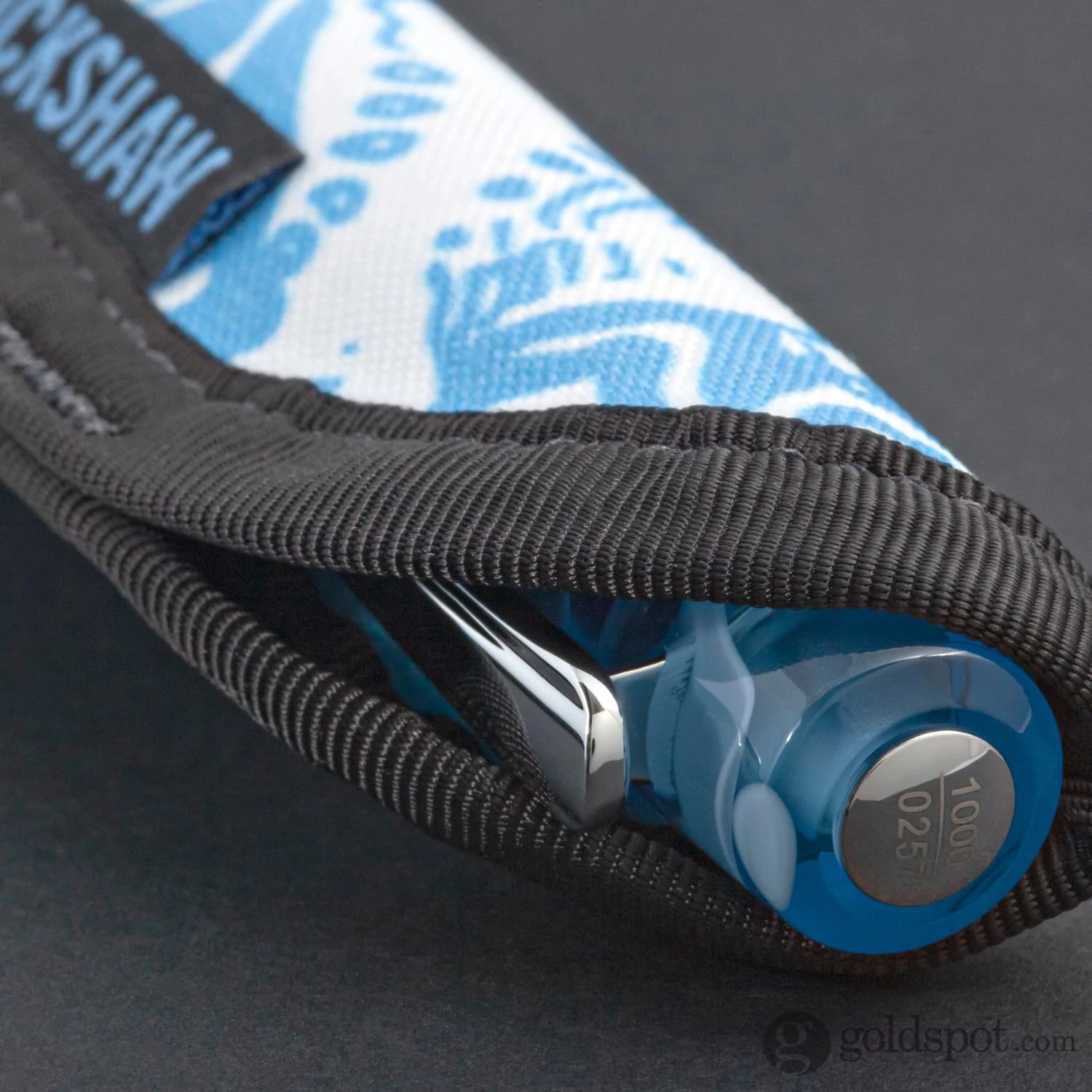 Rickshaw Bagworks Peter Pen Solo Pen Sleeve In Ocean Blue 3 Rickshaw Bagworks Peter Pen Solo Pen Sleeve In Ocean Blue - Image 3