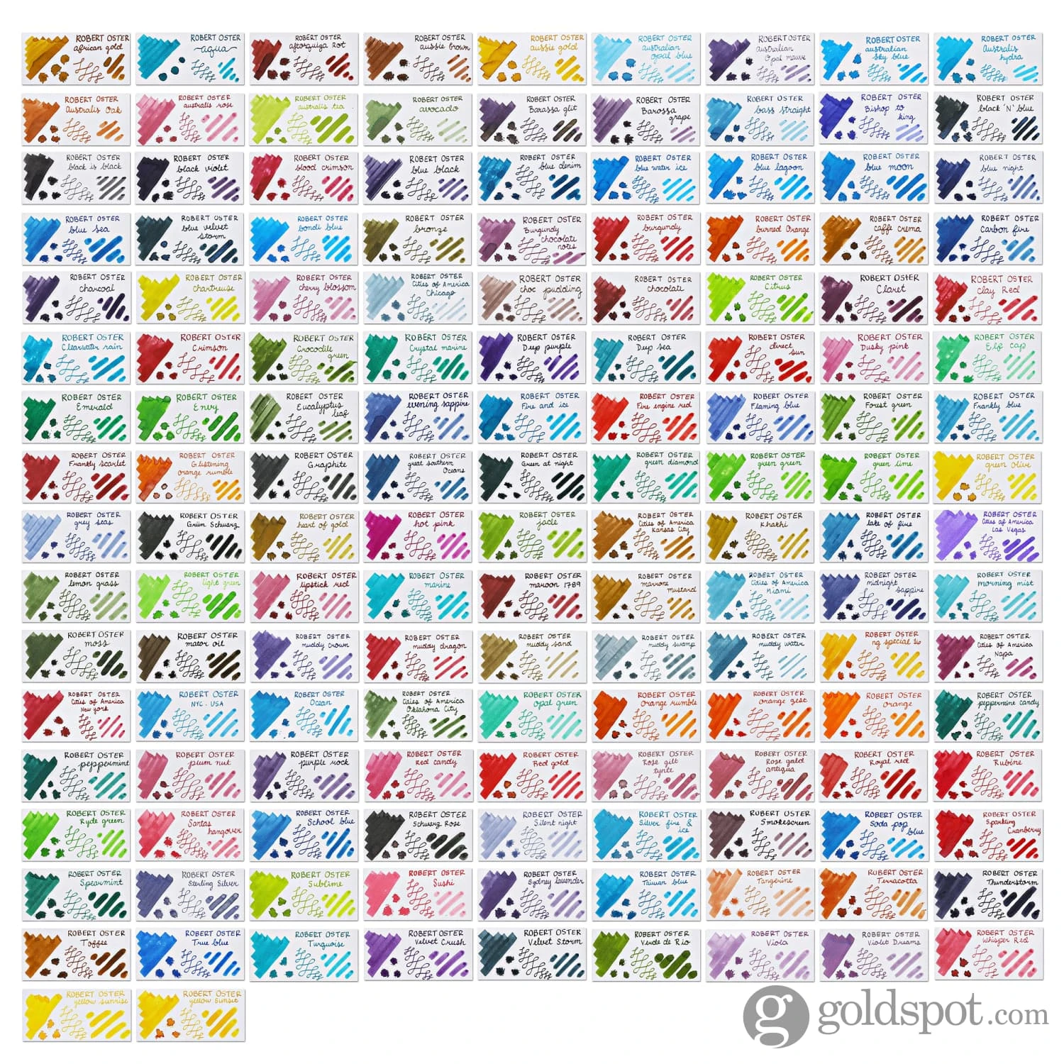 Robert Oster Bottled Ink In Peppermint - 50 ML 3 Robert Oster Bottled Ink In Peppermint - 50 ML - Image 3