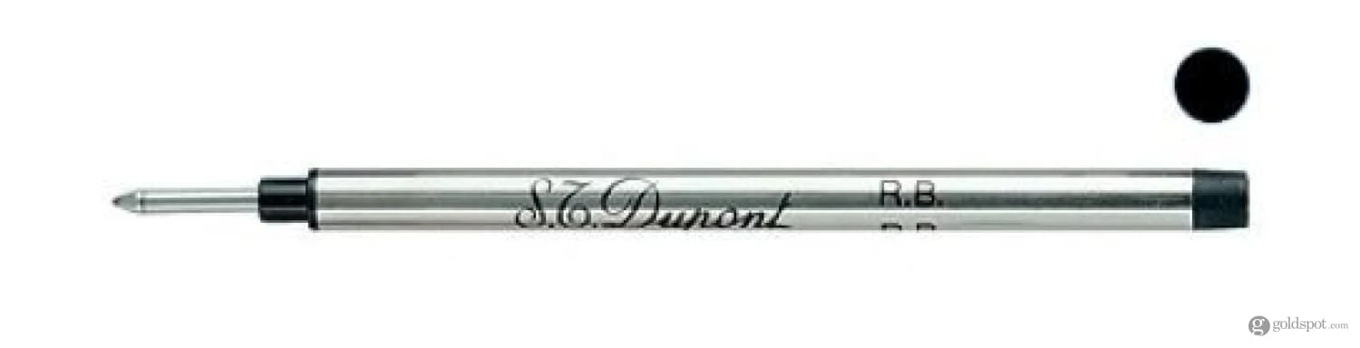 S.T. Dupont Rollerball Refill In Black - Medium Point 2 S.T. Dupont Rollerball Refill In Black - Medium Point - Image 2