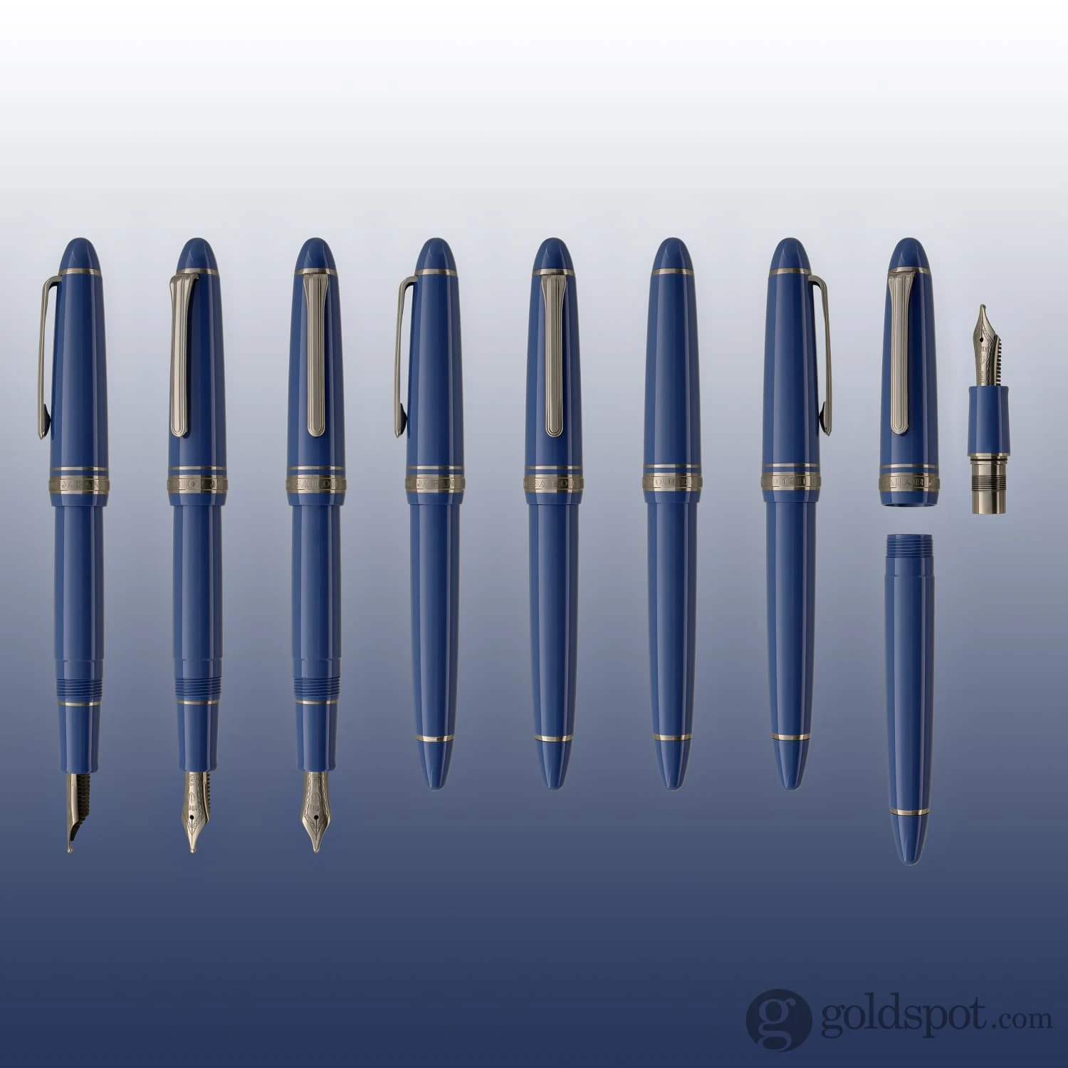 Sailor 1911 Standard Fountain Pen In Loch Ness Monster - 14kt Gold Nib 8 Sailor 1911 Standard Fountain Pen In Loch Ness Monster - 14kt Gold Nib - Image 8