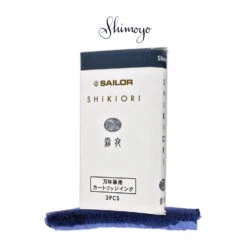 Sailor Four Seasons Shikiori Ink Cartridges In Shimoyo (Frosty Night)
