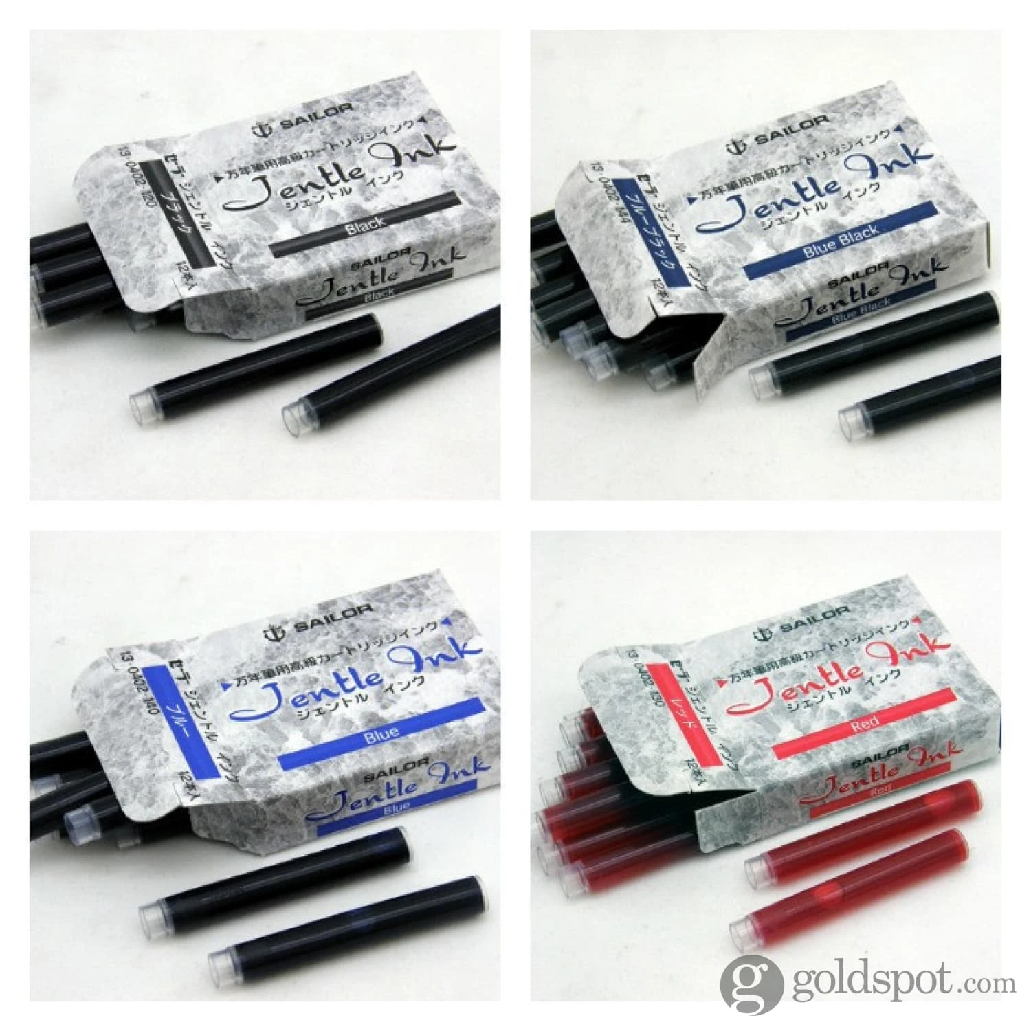 Sailor Jentle Ink Cartridges In Red - Pack Of 12 3 Sailor Jentle Ink Cartridges In Red - Pack Of 12 - Image 3