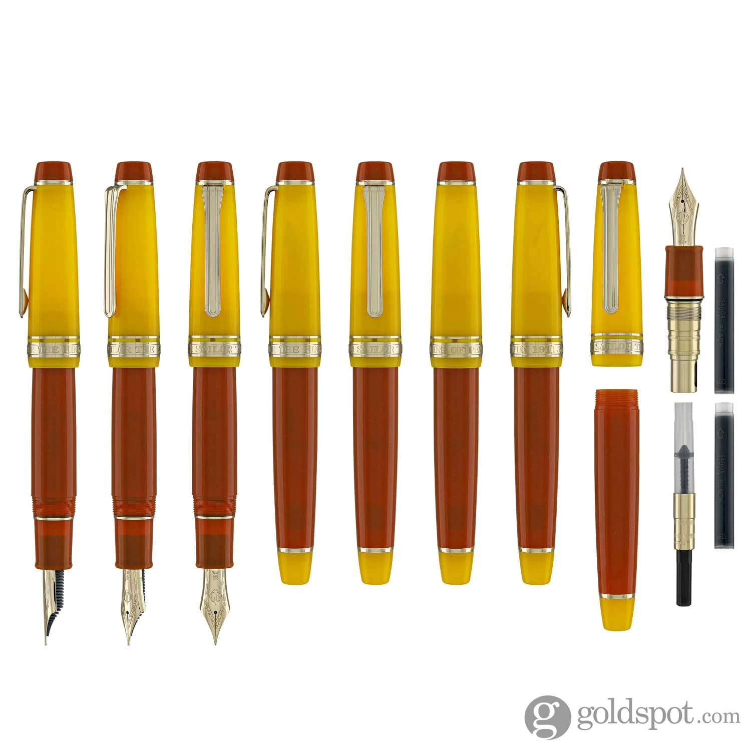 Sailor Pro Gear King Of Pens Fountain Pen In Moonlight Over The Ocean - 21K Gold 8 Sailor Pro Gear King Of Pens Fountain Pen In Moonlight Over The Ocean - 21K Gold - Image 8