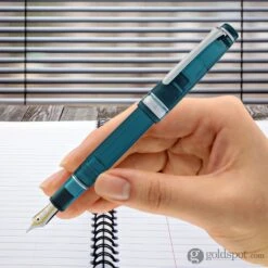 Sailor Pro Gear Slim Fountain Pen In Lucky Charm Green - 14kt Gold Nib -Stationery Hub Cheap Store sailor pro gear slim fountain pen in lucky charm green 14kt gold nib 245