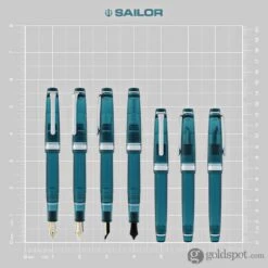 Sailor Pro Gear Slim Fountain Pen In Lucky Charm Green - 14kt Gold Nib -Stationery Hub Cheap Store sailor pro gear slim fountain pen in lucky charm green 14kt gold nib 761