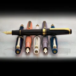 Sailor Pro Gear Slim Mini Fountain Pen In Puff Brown - 14kt Gold Medium Fine Point -Stationery Hub Cheap Store sailor pro gear slim mini fountain pen in puff brown 14kt gold medium fine point 404