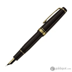Sailor Pro Gear Slim Mini Fountain Pen In Puff Brown - 14kt Gold Medium Fine Point -Stationery Hub Cheap Store sailor pro gear slim mini fountain pen in puff brown 14kt gold medium fine point 776