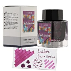 Sailor USA State Bottled Ink In South Carolina (Brilliant Amethyst Purple) - 20 ML