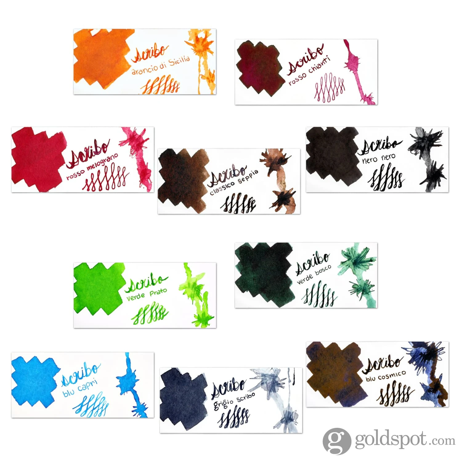 Scribo Bottled Ink In Blu Capri - 90mL 3 Scribo Bottled Ink In Blu Capri - 90mL - Image 3