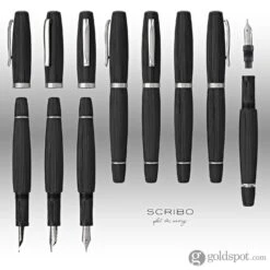 Scribo La Dotta Fountain Pen In Domus - 14kt Gold Flexible Nib 18 Scribo La Dotta Fountain Pen In Domus - 14kt Gold Flexible Nib -Stationery Hub Cheap Store scribo la dotta fountain pen in domus 14kt gold flexible nib 941